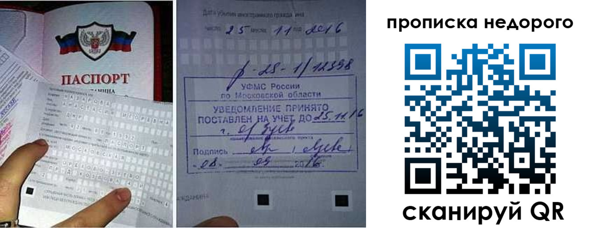 прописка от собственника в Сельцо
